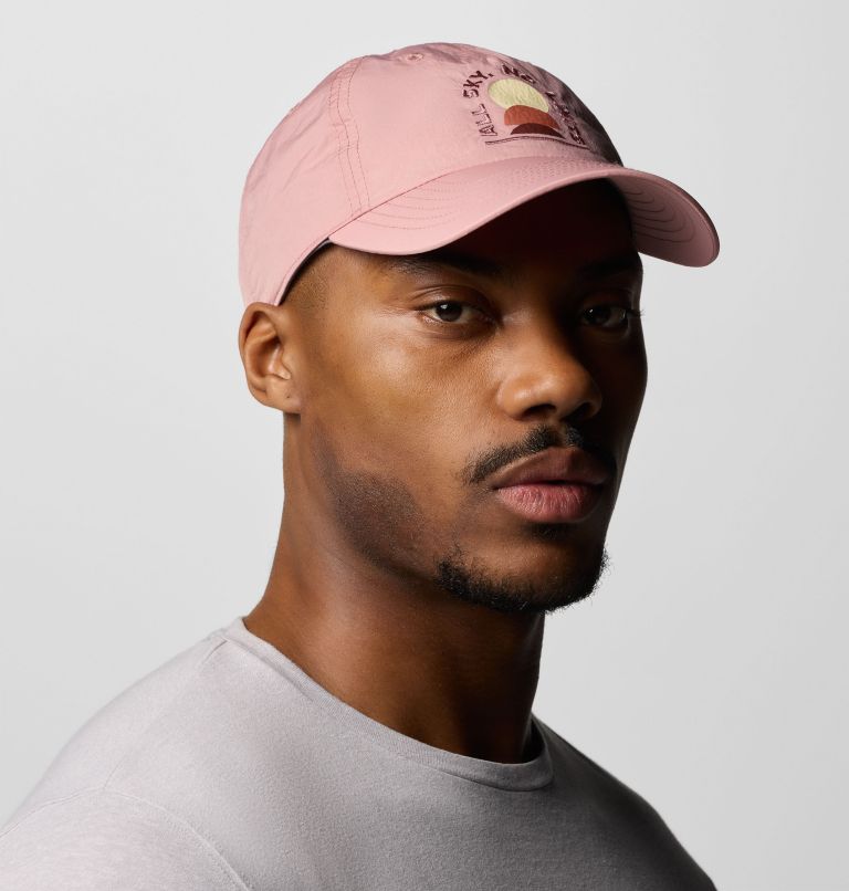 Spring Canyon II Ball Cap, Color: Eraser Pink, No Limits, image 3
