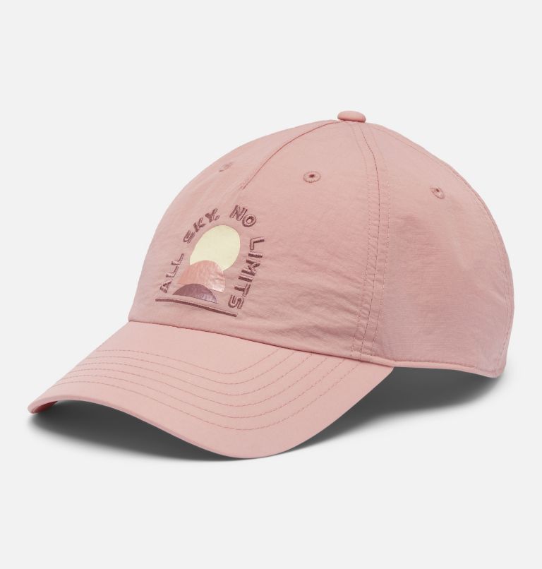 Spring Canyon II Ball Cap, Color: Eraser Pink, No Limits, image 1