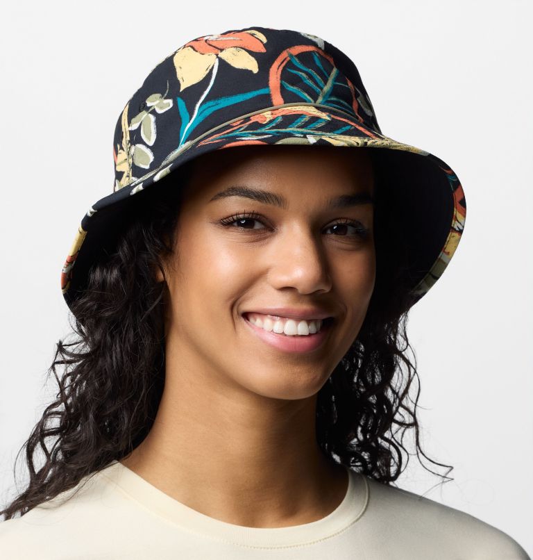 Pine Mountain II Printed Bucket Hat, Color: Black Pasteled, image 5