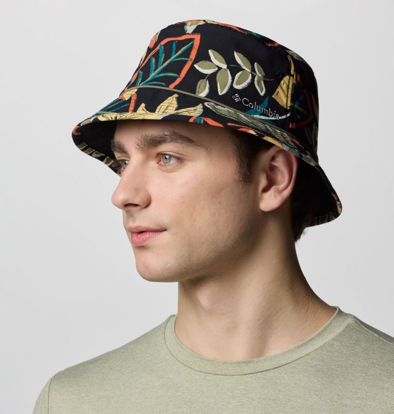 Pine Mountain II Printed Bucket Hat, Color: Black Pasteled, image 3