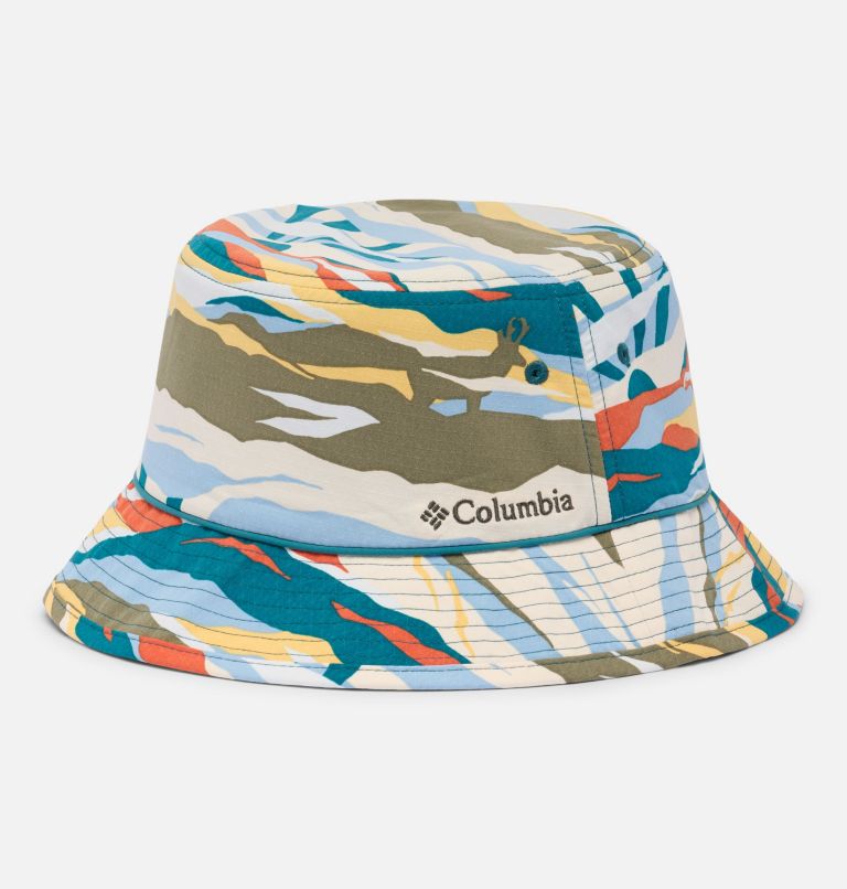 Pine Mountain II Printed Bucket Hat, Color: Chalk Rogue Valley, image 1