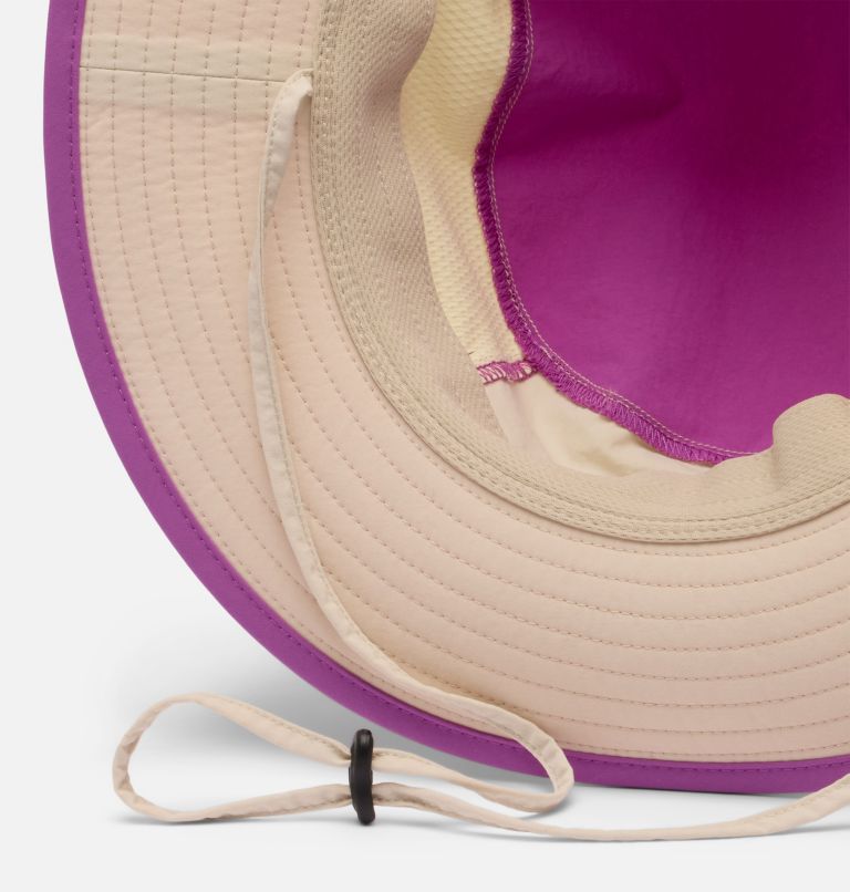 Kids' Bora Bora II Booney Hat, Color: Dark Stone, Hot Coral, Razzle, image 3