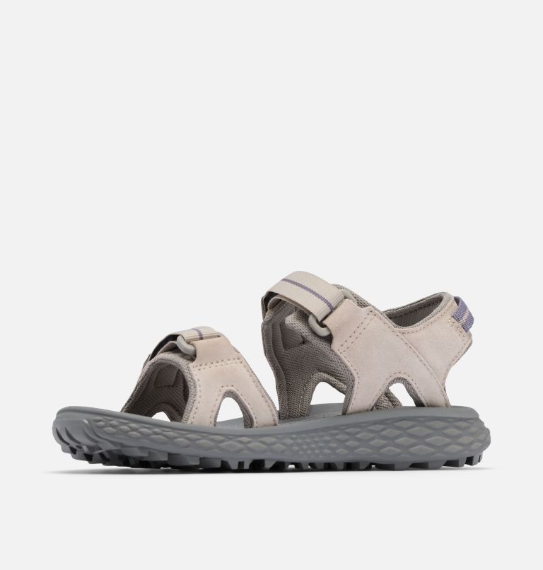 Sandalias de senderismo de 2 bandas Konos Hiker para mujer, Color: Soft Taupe, Granite Purple, image 6
