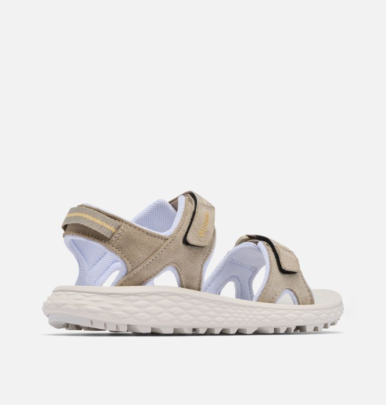 Sandalias de senderismo de 2 bandas Konos Hiker para mujer, Color: Canvas Tan, Snowdrift, image 9