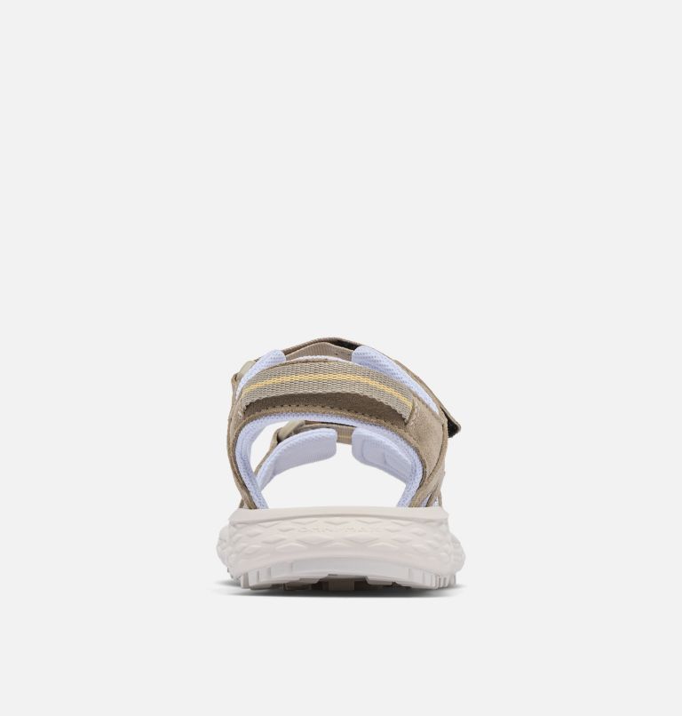 Sandalias de senderismo de 2 bandas Konos Hiker para mujer, Color: Canvas Tan, Snowdrift, image 8