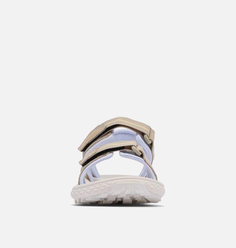 Sandalias de senderismo de 2 bandas Konos Hiker para mujer, Color: Canvas Tan, Snowdrift, image 7