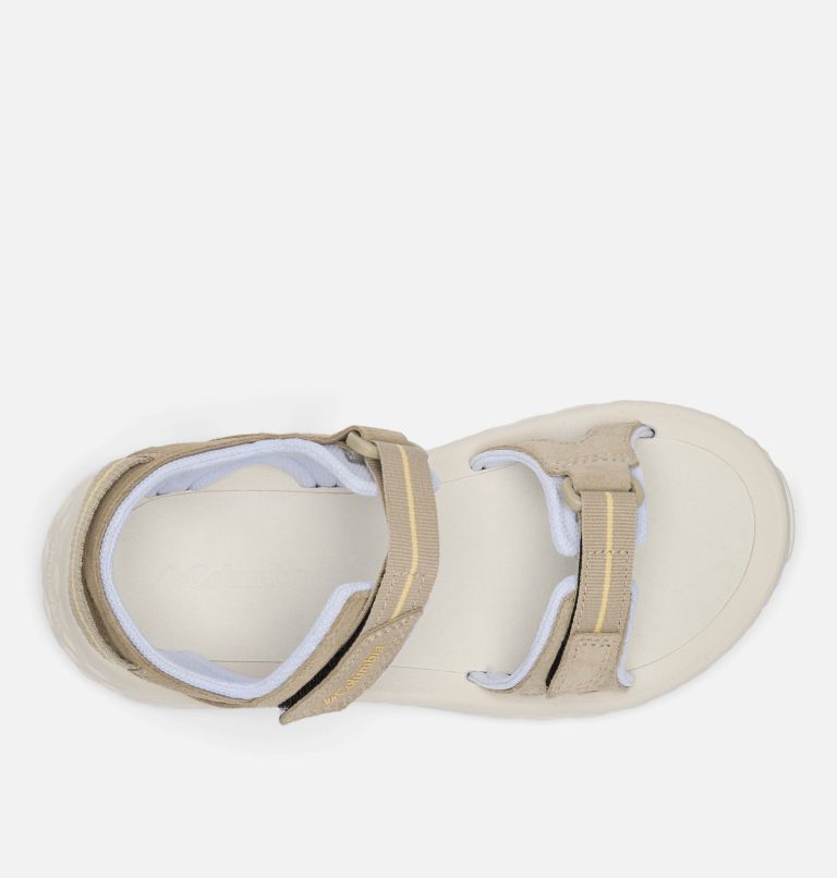 Sandalias de senderismo de 2 bandas Konos Hiker para mujer, Color: Canvas Tan, Snowdrift, image 3