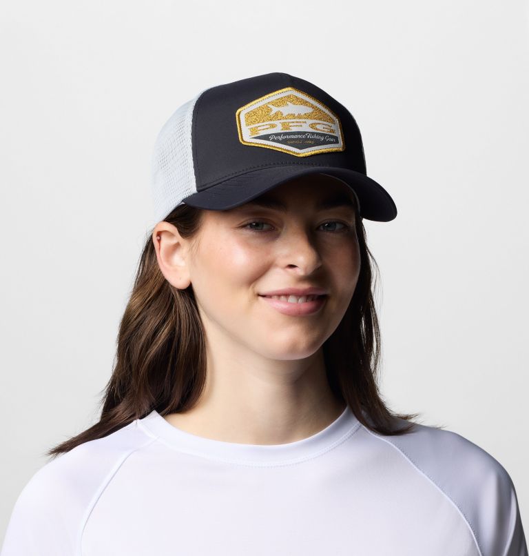 PFG Big Haul Snapback Ball Cap, Color: Black, Cool Grey, Big Rig Tarpon, image 5