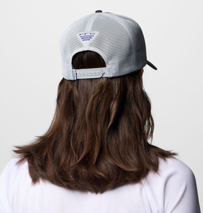 PFG Big Haul Snapback Ball Cap, Color: Black, Cool Grey, Big Rig Tarpon, image 6