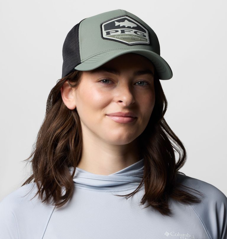 PFG Big Haul Snapback Ball Cap, Color: Cypress, Black, Big Rig Bass, image 5