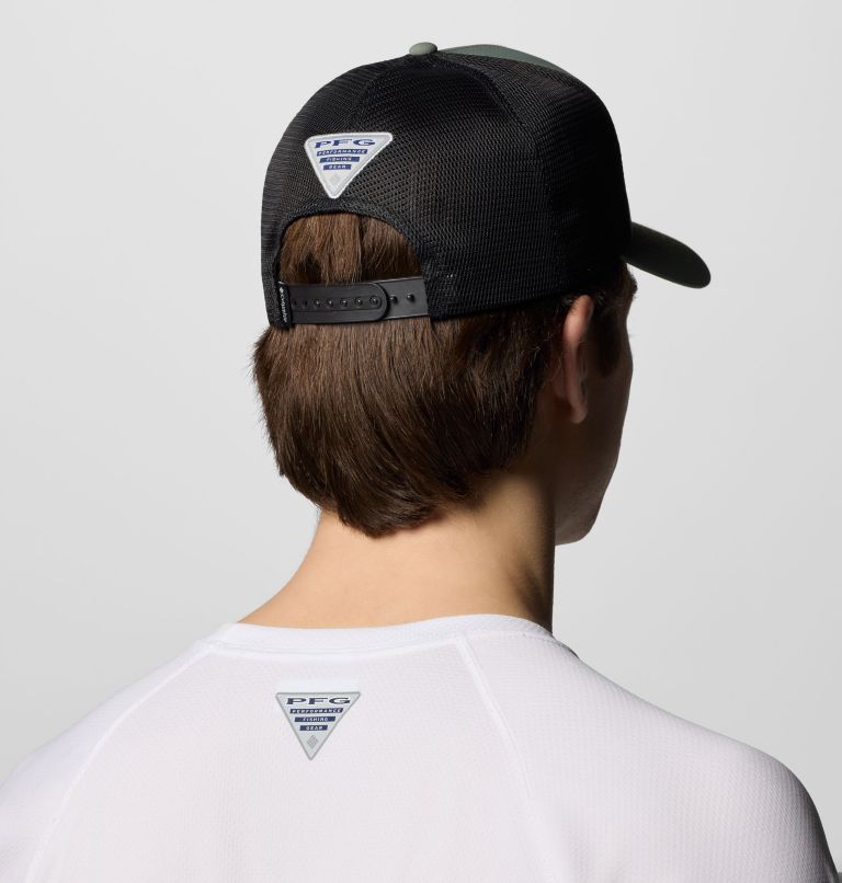 PFG Big Haul Snapback Ball Cap, Color: Cypress, Black, Big Rig Bass, image 4