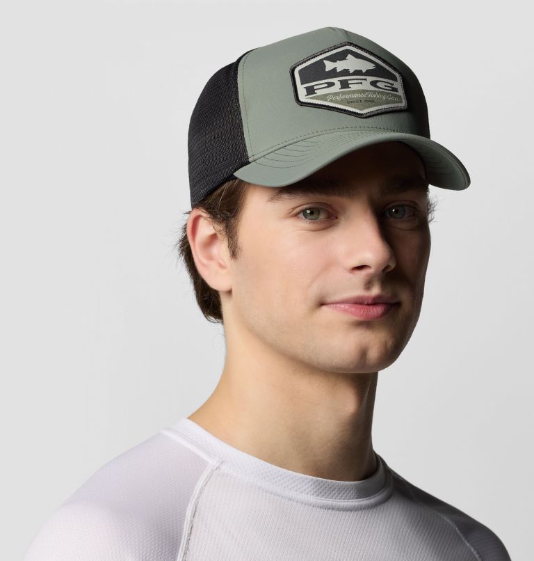 PFG Big Haul Snapback Ball Cap, Color: Cypress, Black, Big Rig Bass, image 3