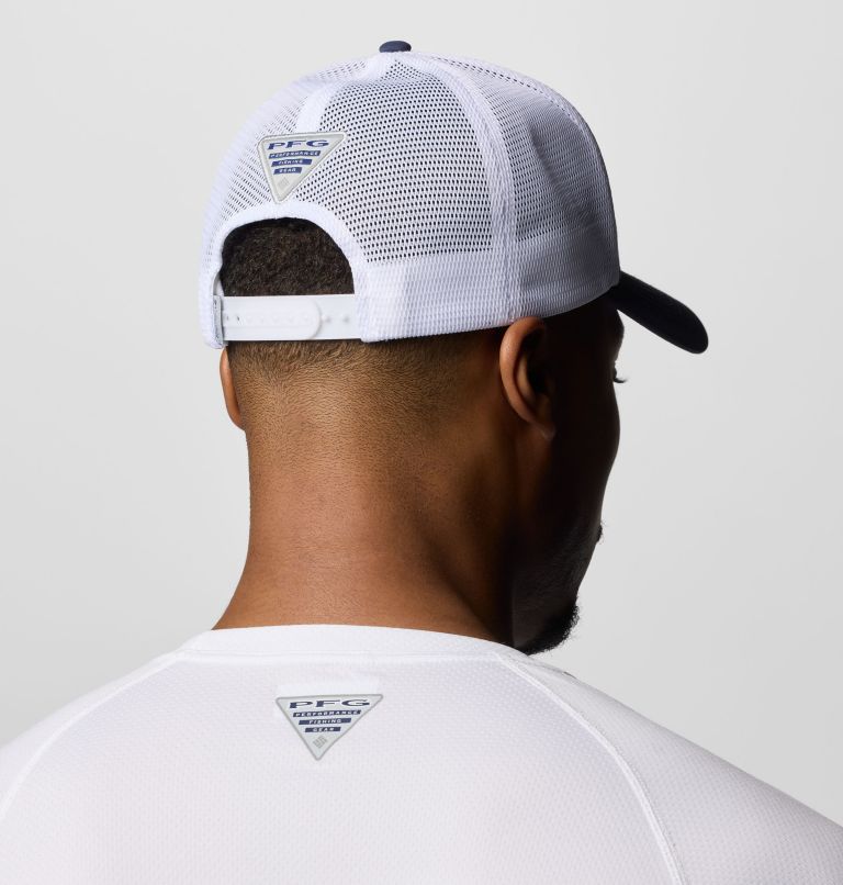 PFG Big Haul Snapback Ball Cap, Color: Nocturnal, White, Big Rig Tuna, image 4