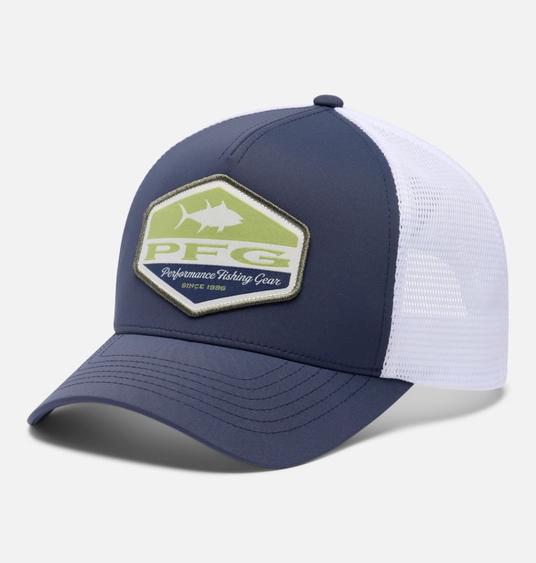 PFG Big Haul Snapback Ball Cap, Color: Nocturnal, White, Big Rig Tuna, image 1