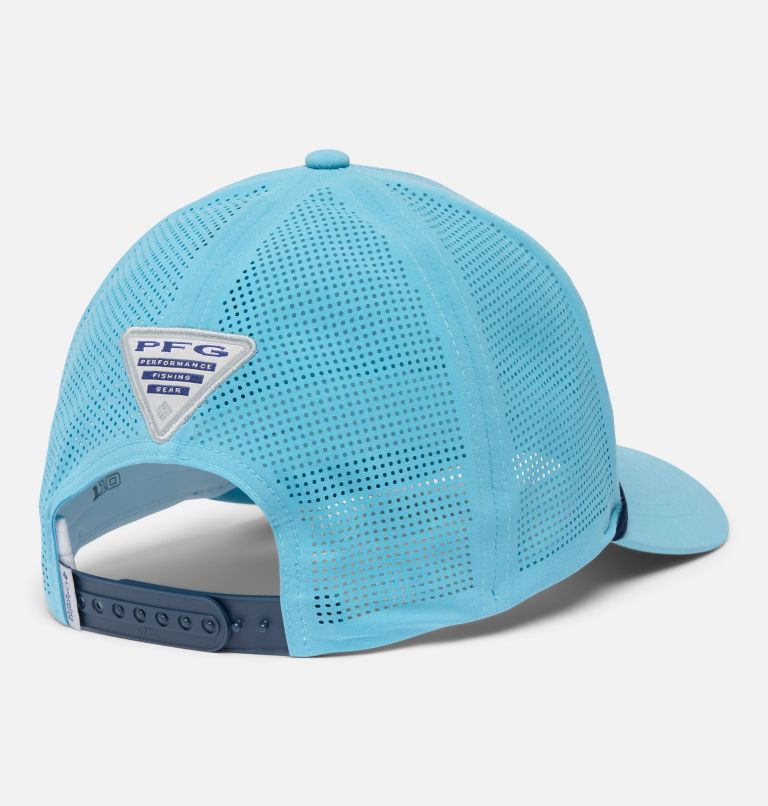 Tidal Pursuit 3D Stretch Snap Back Ball Cap, Color: Vintage Blue, Marlin, image 2