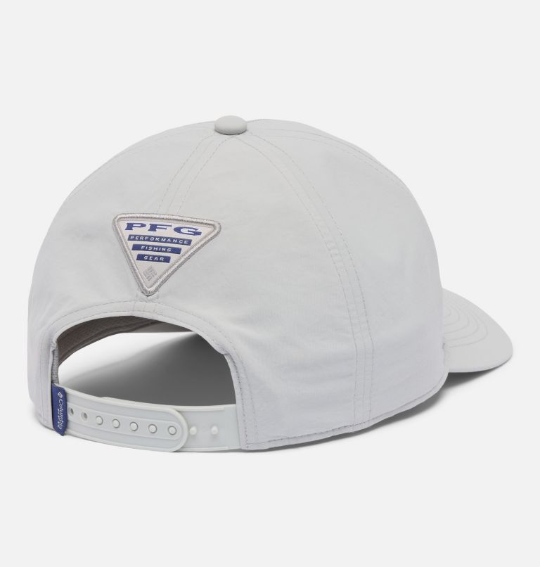 PFG Lost Waters Snap Back Ball Cap, Color: Cool Grey, Duck Camo Patch, image 2