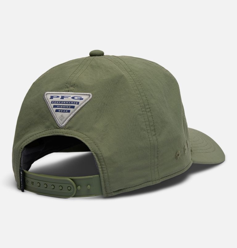 PFG Lost Waters Snap Back Ball Cap, Color: Cypress, Fossil, Duck Camo Patch, image 2