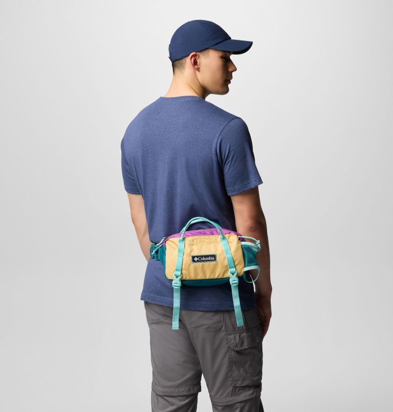 Echo Mountain Hip Pack, Color: Razzle, River Blue, Sand Dune, Spray, image 3