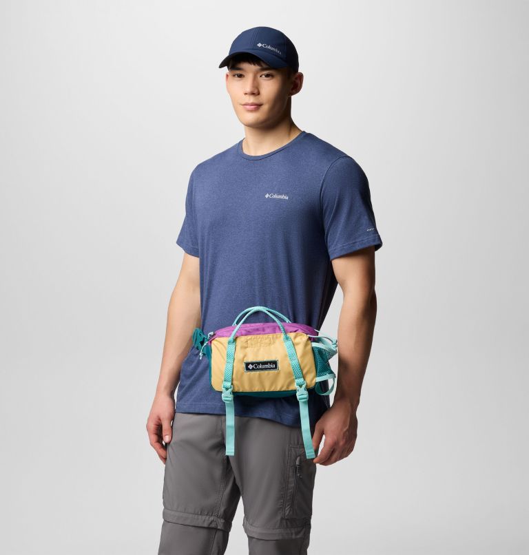 Echo Mountain Hip Pack, Color: Razzle, River Blue, Sand Dune, Spray, image 2