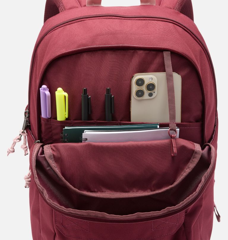 Buxton 26L Backpack, Color: Rich Wine, image 4