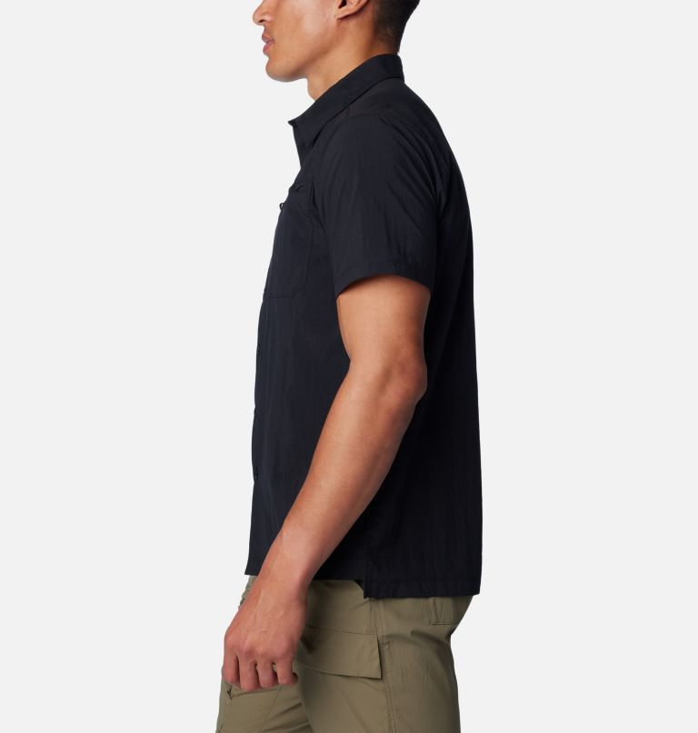 Men's Mountaindale Short Sleeve Shirt, Color: Black, image 3