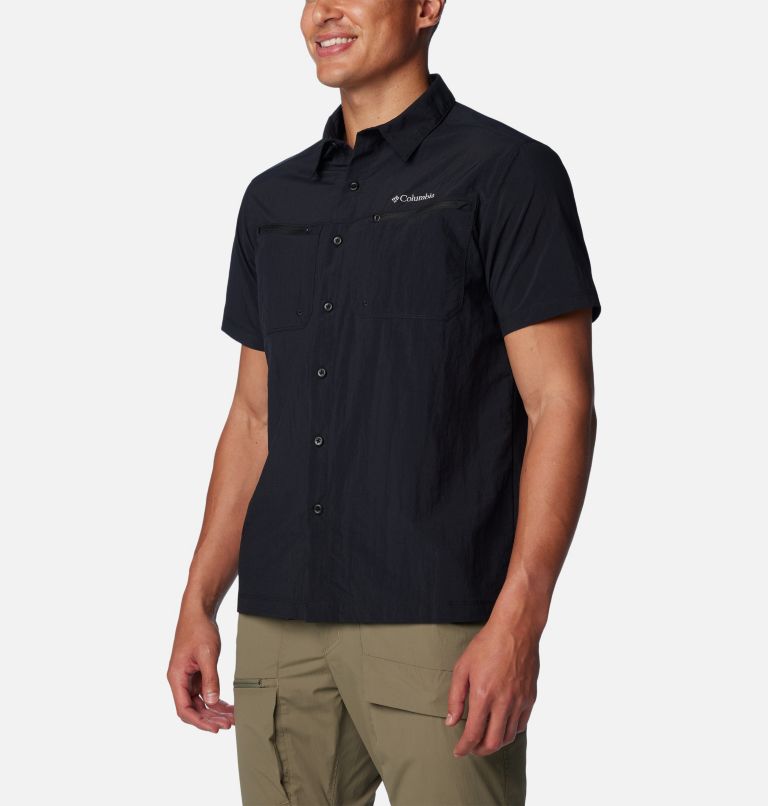 Men's Mountaindale Short Sleeve Shirt, Color: Black, image 5