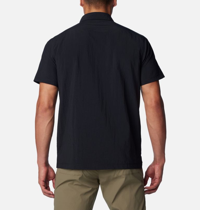 Men's Mountaindale Short Sleeve Shirt, Color: Black, image 2