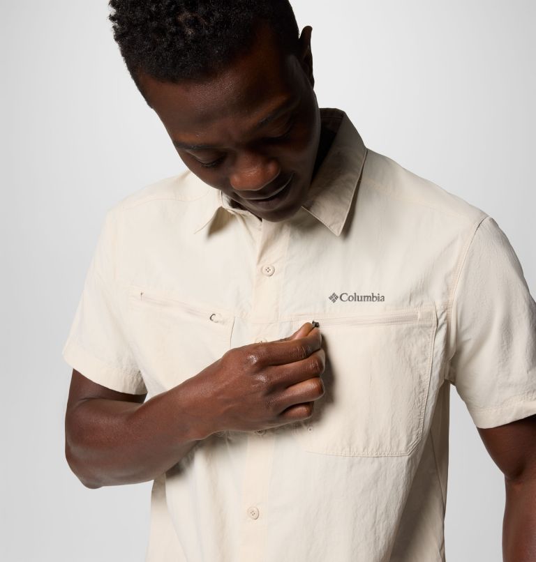 Men's Mountaindale Short Sleeve Shirt, Color: Dark Stone, image 4