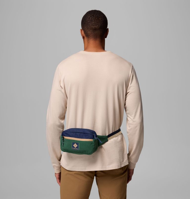 Unisex Trail Traveller Hip Pack, Color: Rain Forest Corduroy, Collegiate Navy, image 4