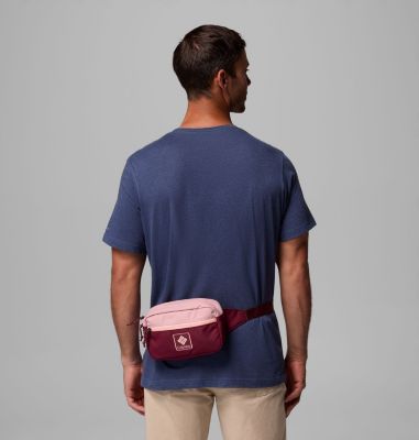 Trail Traveller Hip Pack für Unisex, Color: Rich Wine, Eraser Pink, image 4