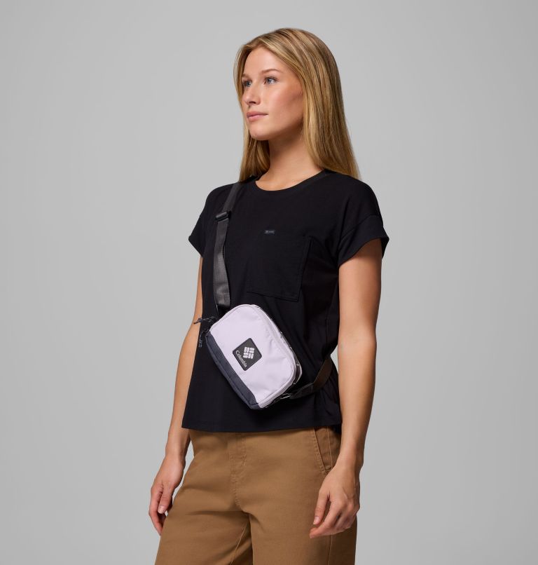 Trail Traveler Crossbody Bag, Color: Lavender Pearl, Shark, image 5