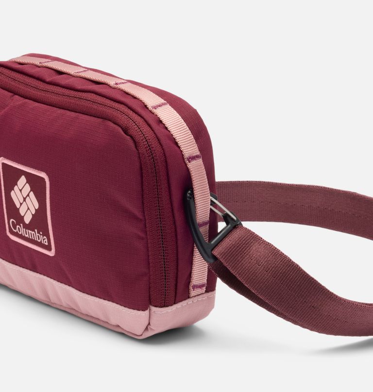 Trail Traveler Crossbody Bag, Color: Rich Wine, Eraser Pink, image 8