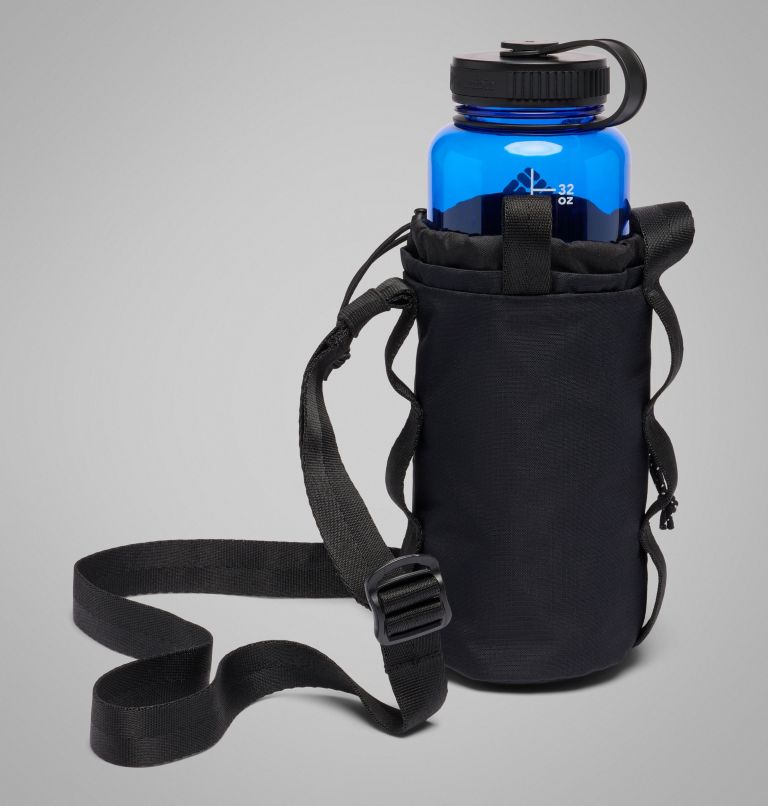 Unisex Trail Traveler Water Bottle Sling, Color: Black, image 2