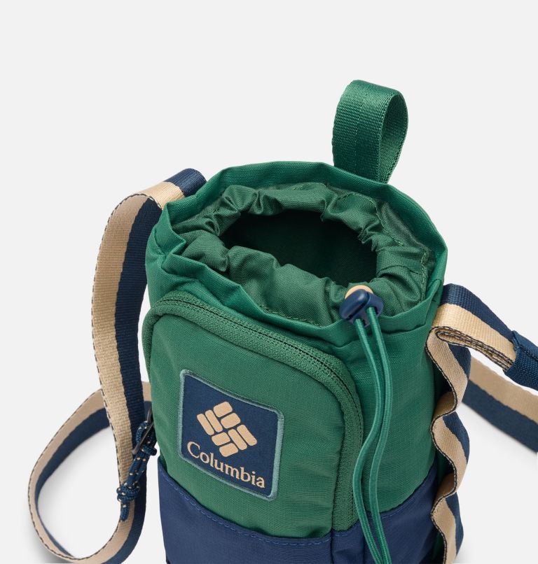 Trail Traveler Water Bottle Sling, Color: Rain Forest, Collegiate Navy, image 8