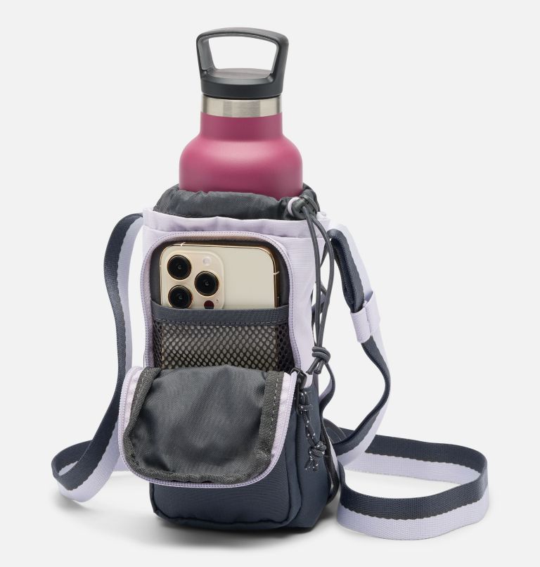 Trail Traveler Water Bottle Sling, Color: Lavender Pearl, Shark, image 3