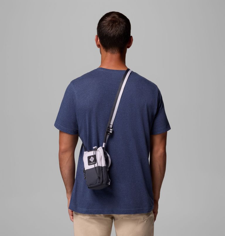 Unisex Trail Traveler Water Bottle Sling, Color: Lavender Pearl, Shark, image 4