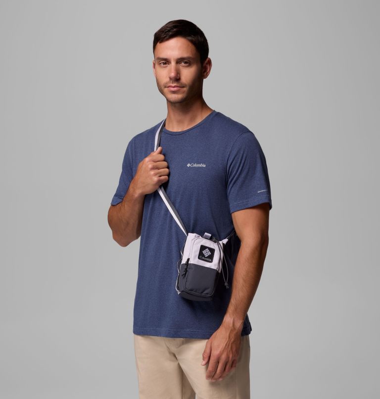 Unisex Trail Traveler Water Bottle Sling, Color: Lavender Pearl, Shark, image 3