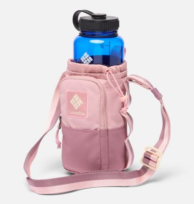 Trail Traveler Water Bottle Sling, Color: Eraser Pink, Fig, Lemon Wash, image 1