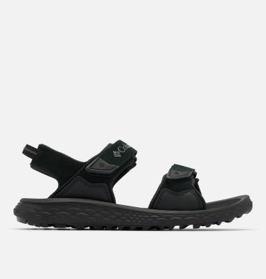 Men's Konos Hiker 2-Strap Sandal, Color: Black, Grill, image 1
