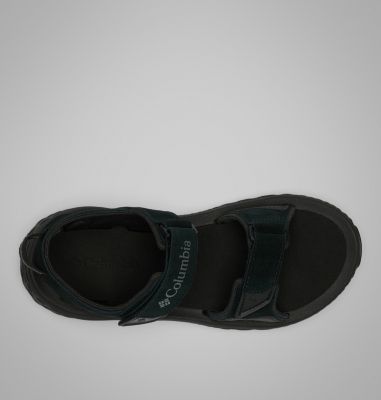 Sandalias de 2 bandas Konos Hiker para hombre, Color: Black, Grill, image 8