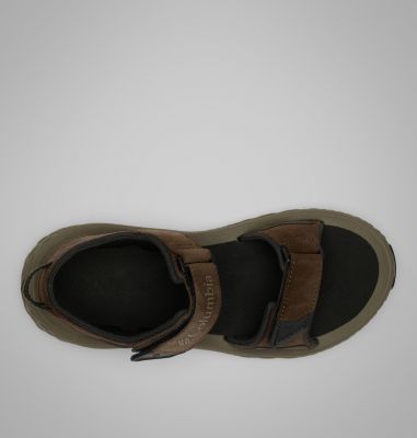 Sandalias de 2 bandas Konos Hiker para hombre, Color: Cordovan, Black, image 4