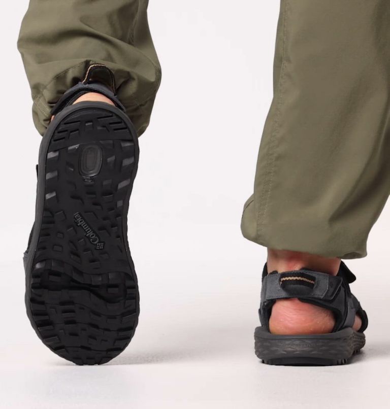 Konos Hiker 3-Strap Sandale für Männer, Color: Graphite, Black