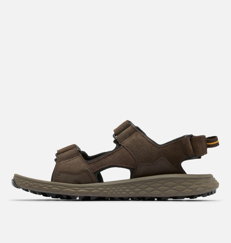 Sandali da hiking a tripla chiusura Konos da uomo, Color: Cordovan, Mud, image 5