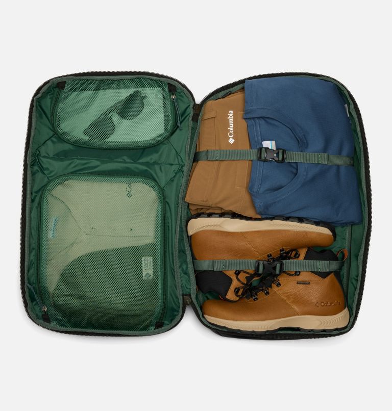 Landroamer 32L Travel Backpack, Color: Rain Forest, Black, image 3