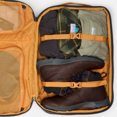 A fully packed backpack