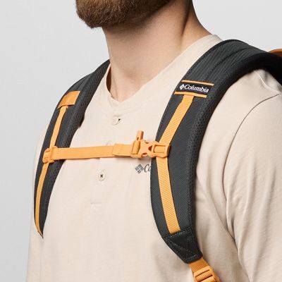 Close-up of the adjustable shoulder straps