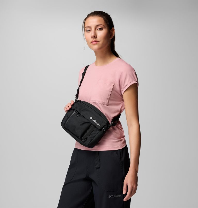 Unisex Street Transit Side Bag, Color: Black, image 4