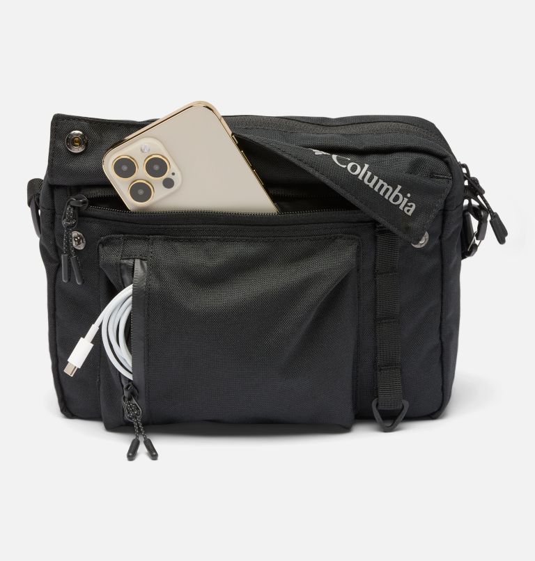 Unisex Street Transit Side Bag, Color: Black, image 9