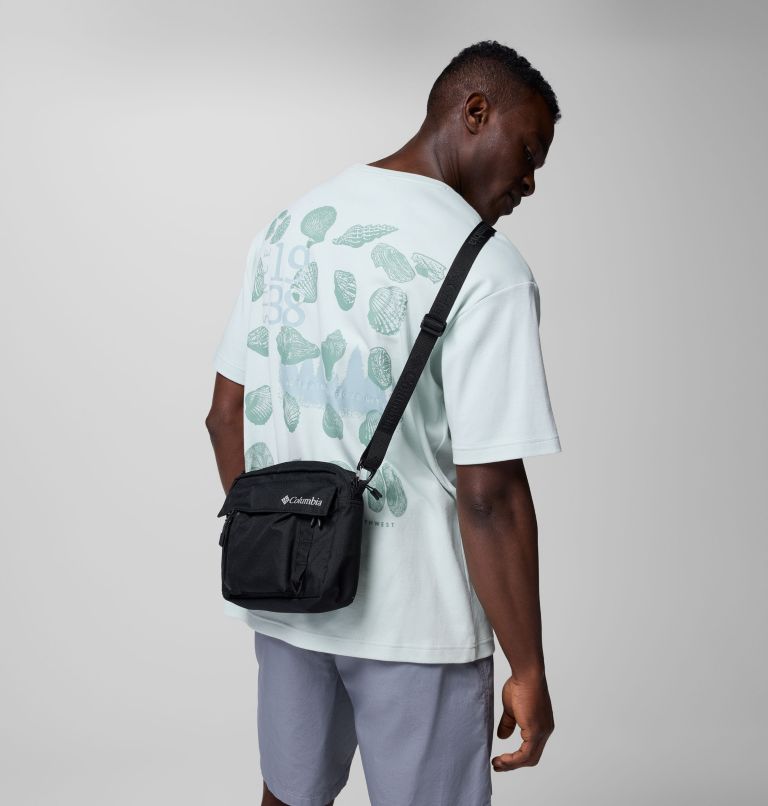 Unisex Street Transit Side Bag, Color: Black, image 3