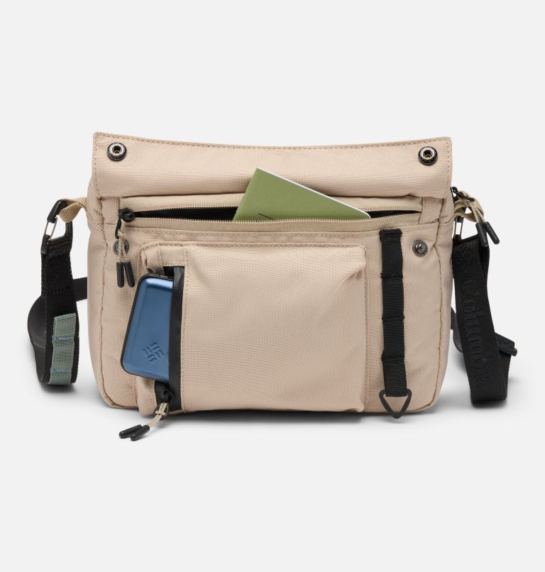 Unisex Street Transit Side Bag, Color: Ancient Fossil, Black, image 8